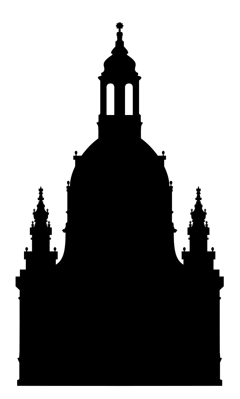 FrauenkircheDresdenSilhouette