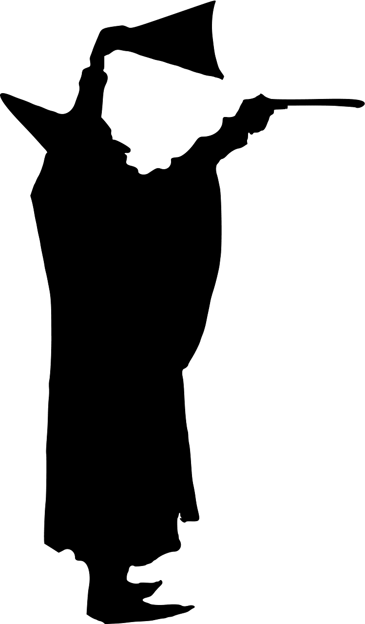 Magician Silhouette