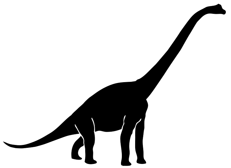 Sauropode silhouette
