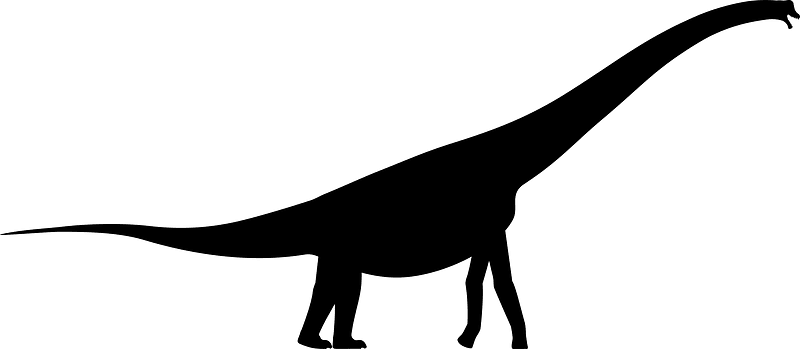 Brachiosaurus Silhouette