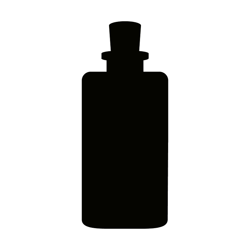 Bottle Silhouette Vector