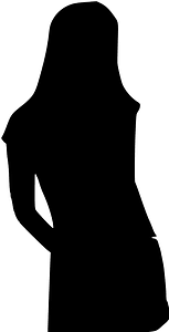 Girl silhouette