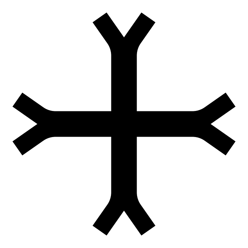 Cross-Fourchee-Heraldry