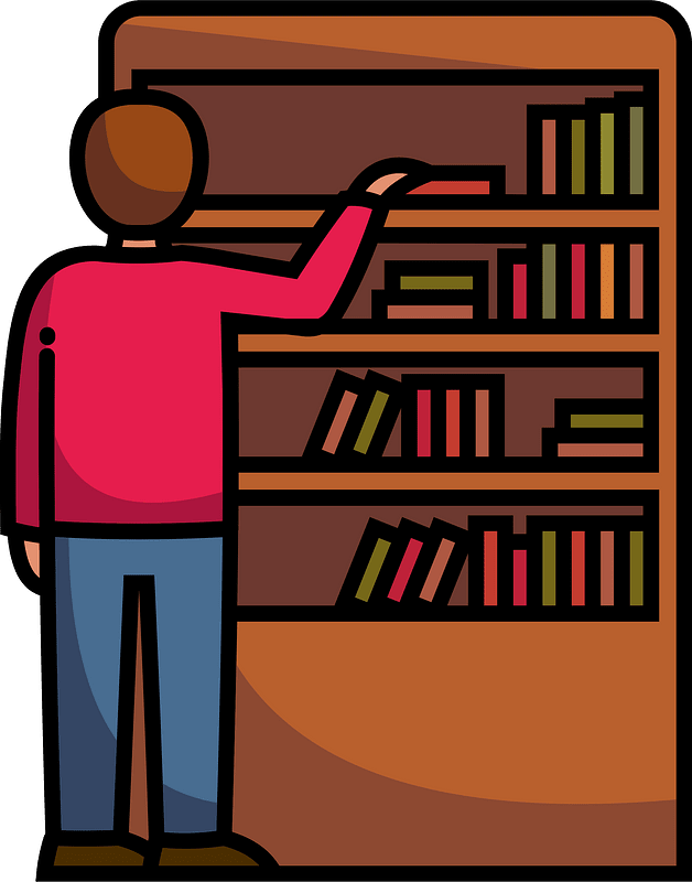 Library. Library. Books