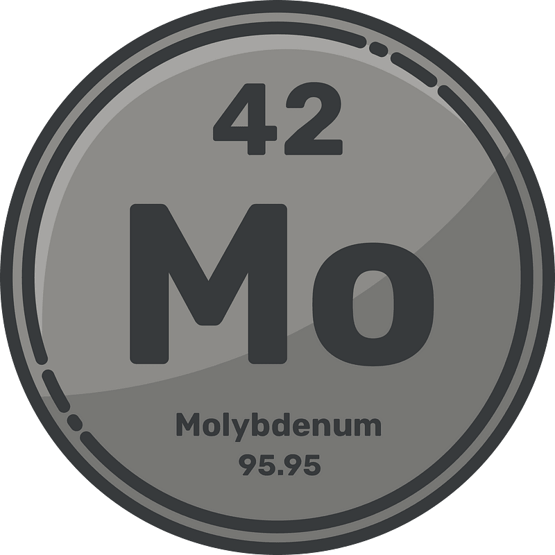 Molybdenum element - Free vector clipart images on creazilla.com