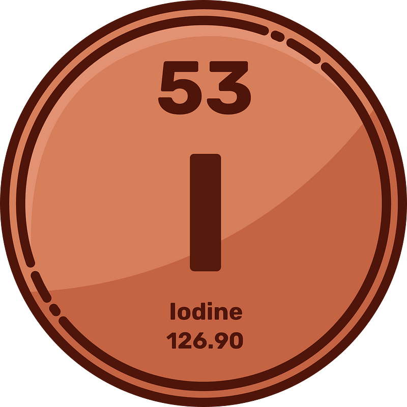 Iodine element