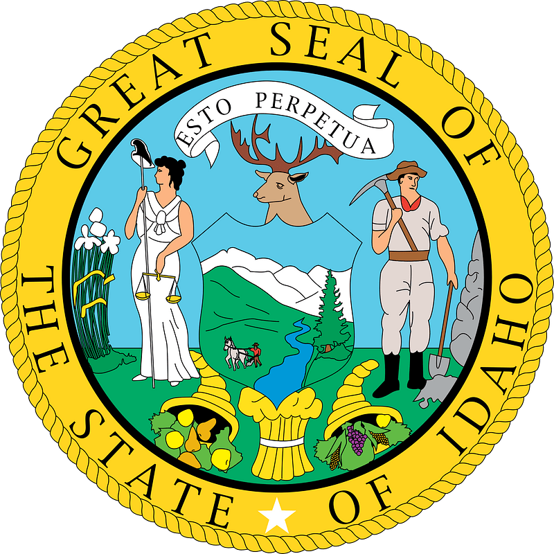 Idaho State Seal NARA