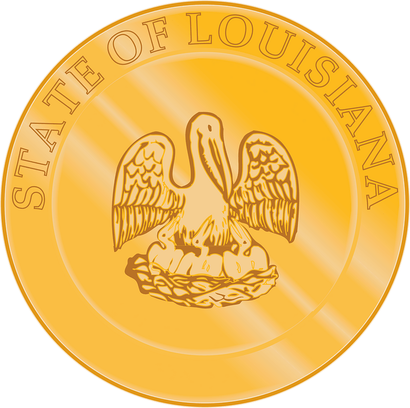 Seal of the State of Louisiana (1902–2006)