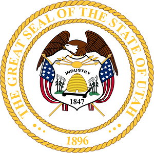 Seal of Utah (Alternate) - Free vector clipart images on creazilla.com