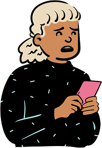 Man reading paper