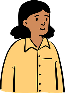Woman in yellow shirt