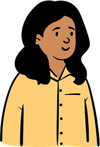 Woman in yellow shirt