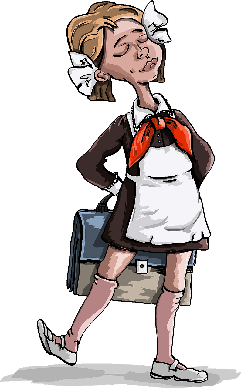 Soviet schoolgirl