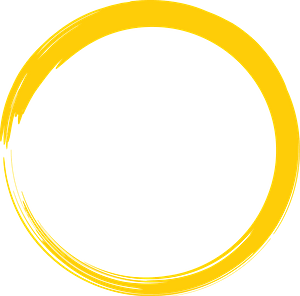 Drawn yellow circle