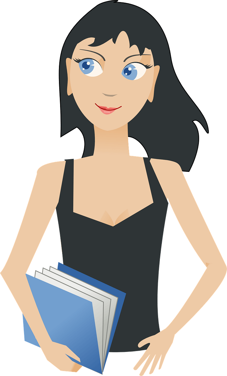 Girl with a book