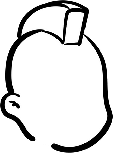 Mohawk hair style