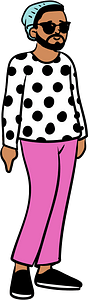 Man in beanie standing