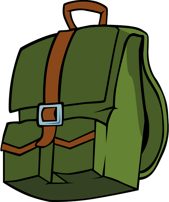 Green Backpack