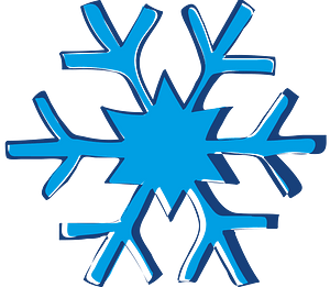 Blue Snowflake