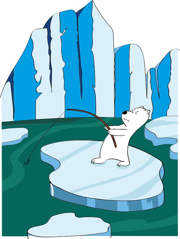 Polar Bear Fishing