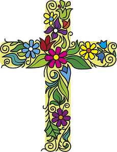 Flower Cross