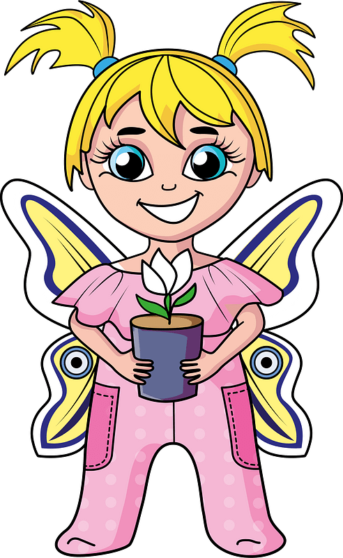 Baby Fairy - Free vector clipart images on creazilla.com