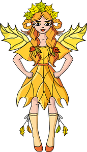 Fall Leaf Fairy