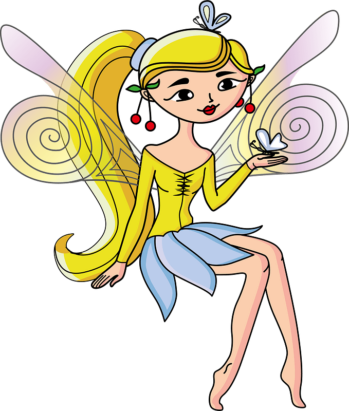 Whimsical Flower Fairy