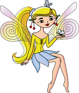 Whimsical Flower Fairy