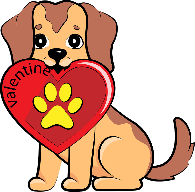 Valentines Puppy