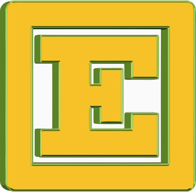 Letter E