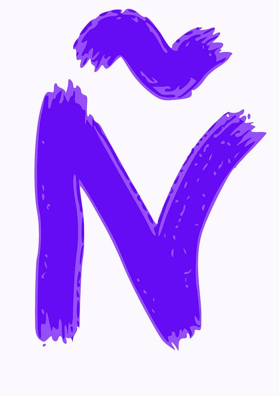 Letter Ñ