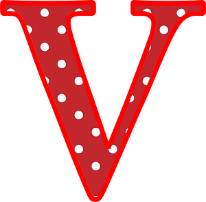 Letter V