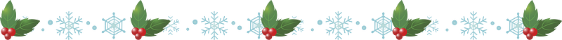 Christmas Holly Line