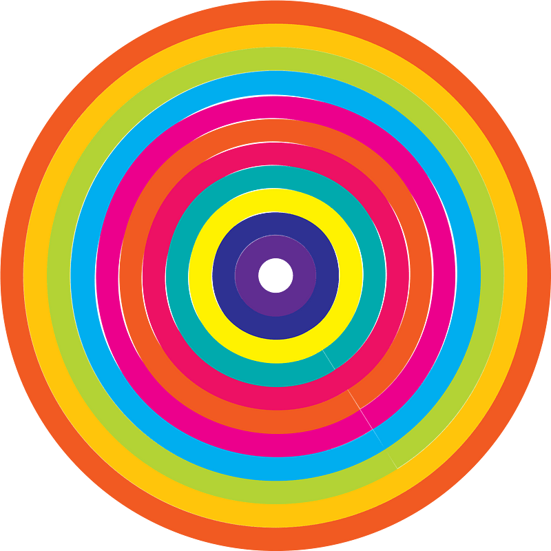 colorful circles