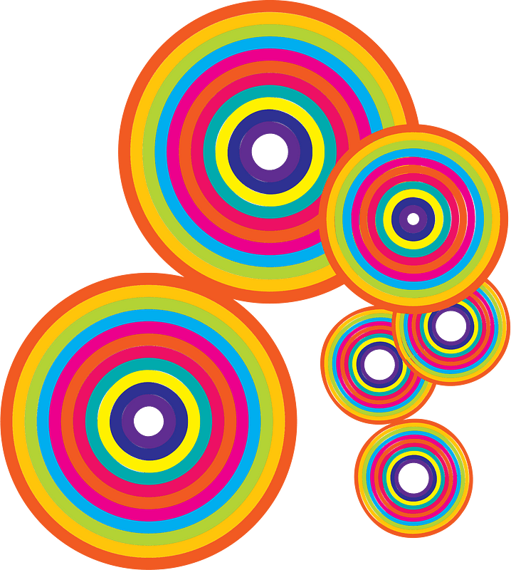 colorful circles