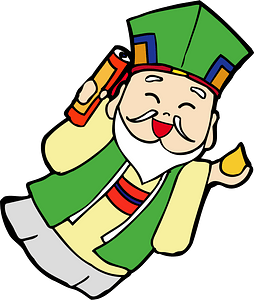 Lucky god of fortune