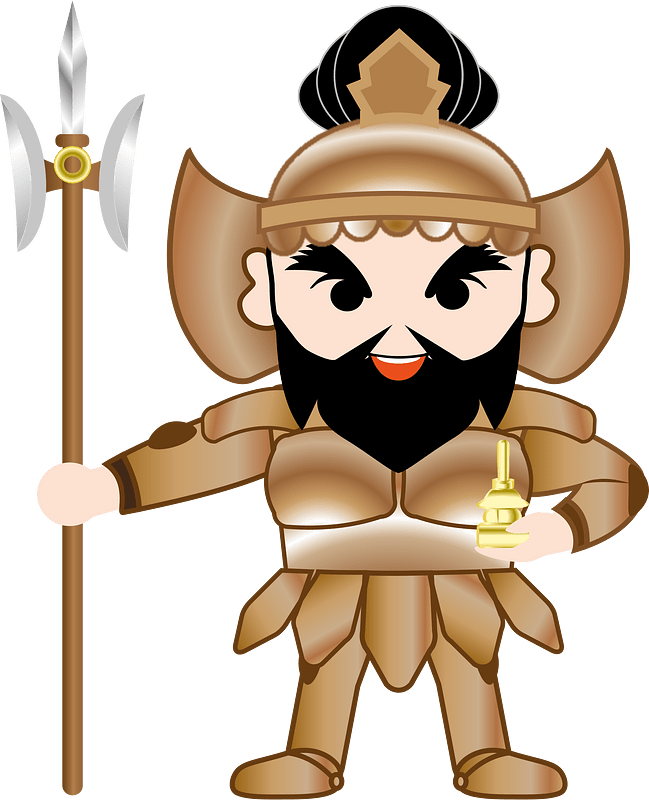 Lucky god of fortune