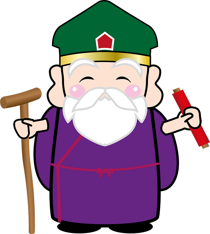 Lucky god of fortune