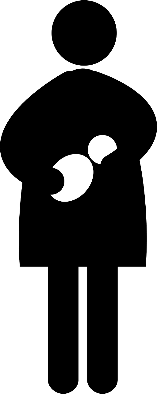 Mother baby pictogram