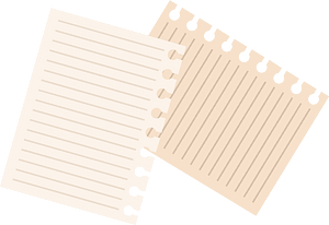 Notepad sheets