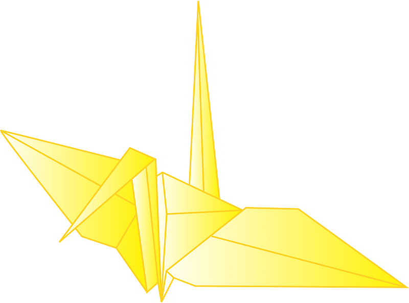 Orizuru paper crane