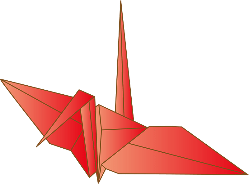 Orizuru paper crane