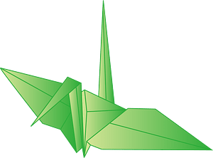 Orizuru paper crane