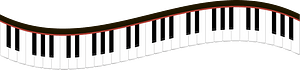Piano keys