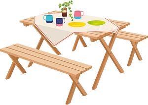 Picnic table