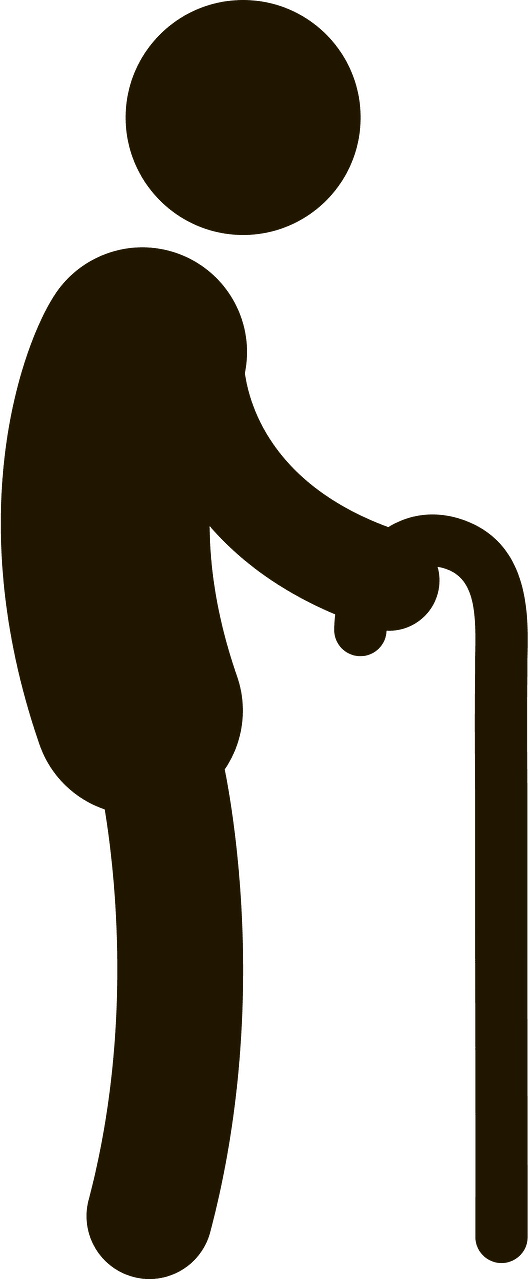 Pictogram old man