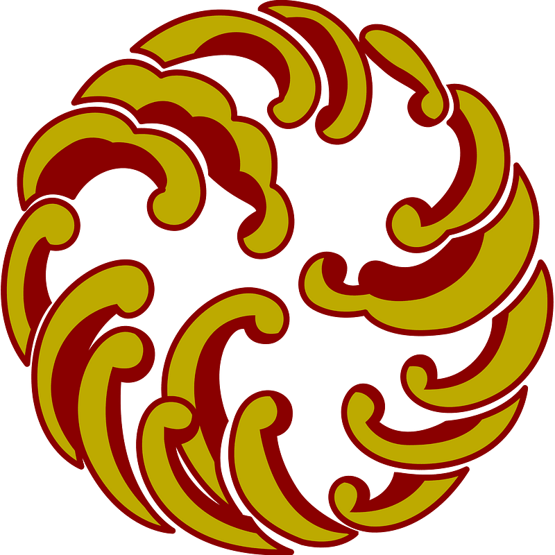 Qilin kirin pattern
