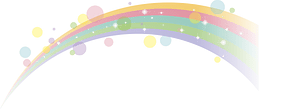 Rainbow dots background