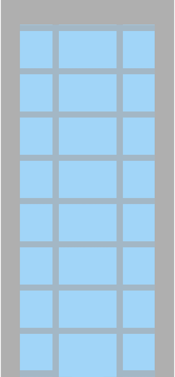 Skyscraper office buildings cityscape